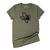  Gusto Tees Men's Armadillo Texas T- Shirt - Military